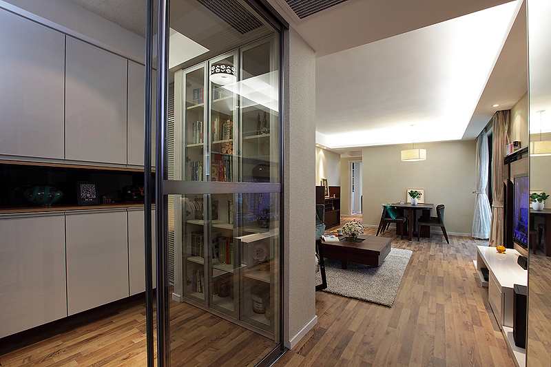 簡香憶醇89㎡現(xiàn)代簡約風格裝修